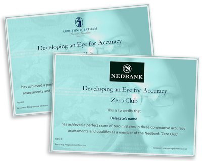 Zero club certificates