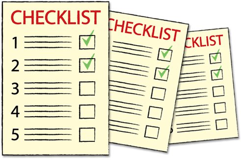 Checklist