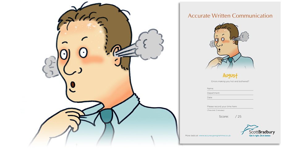 August Written Accuracy Test