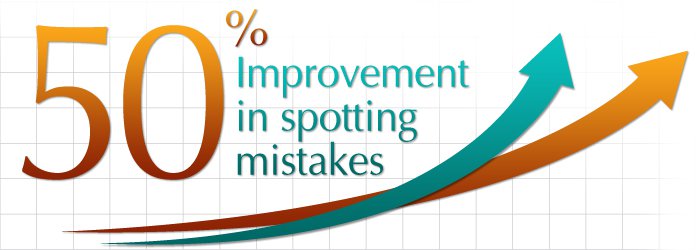 50% improvement