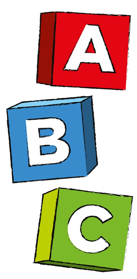 A B C